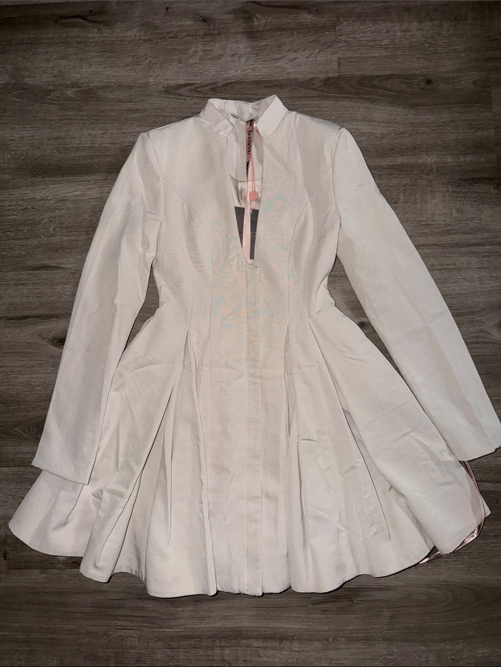 House of CB HEIRESS French Dove Contour Mini Dress - Picture 13 of 16